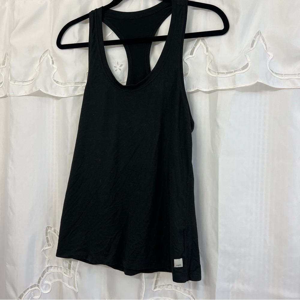 Vuori Black Racerback Tank Top - Picture 3 of 9